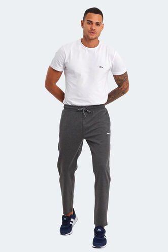 Slazenger NATION Erkek Koyu Gri Eşofman Altı - Thumbnail