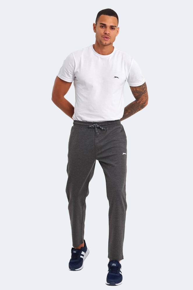 Slazenger NATION Erkek Koyu Gri Eşofman Altı