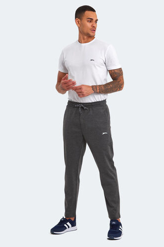 Slazenger NATION Erkek Koyu Gri Eşofman Altı - Thumbnail