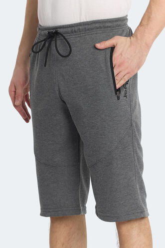 Slazenger NATIVA Erkek Şort Koyu Gri - Thumbnail