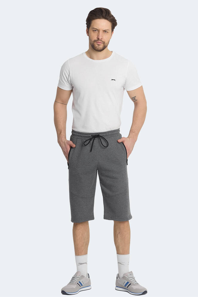 Slazenger NATIVA Erkek Şort Koyu Gri