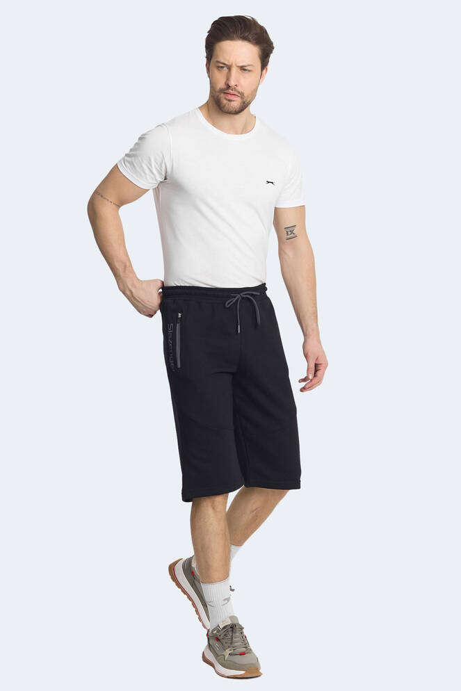 Slazenger NATIVA Erkek Şort Siyah
