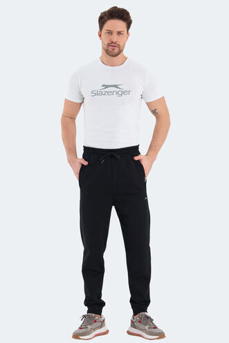 Slazenger NAVDEEP Men's Sweatpants Black - Thumbnail