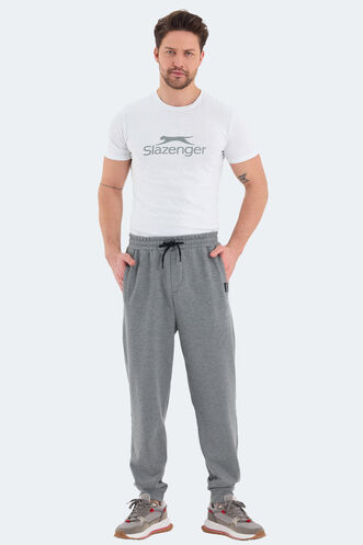Slazenger NAVDEEP Men's Sweatpants Dark Grey - Thumbnail