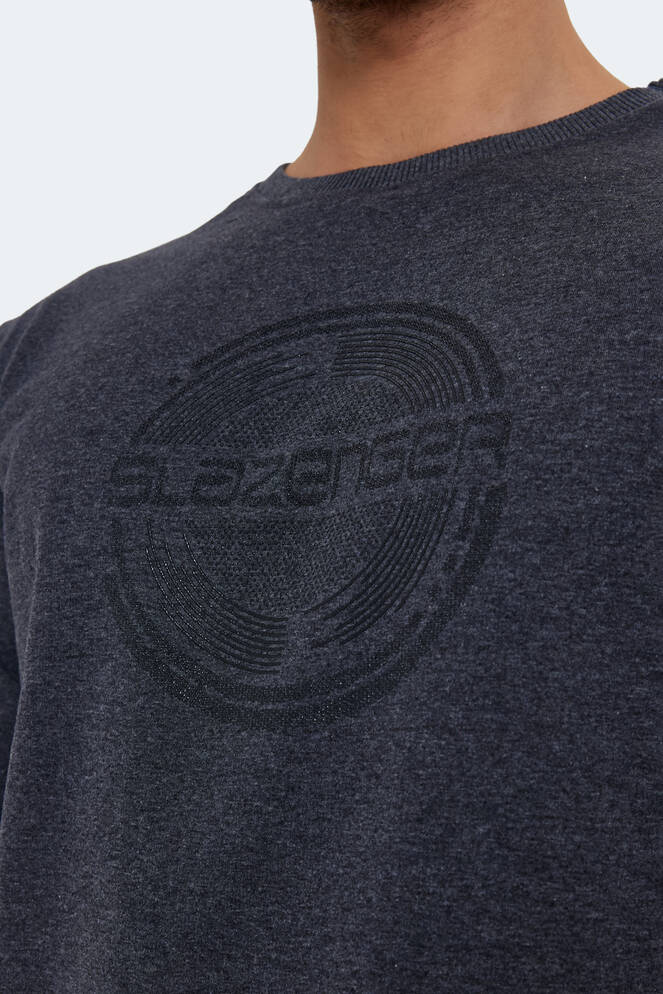 Slazenger NAZARIY Erkek Koyu Gri Sweatshırt