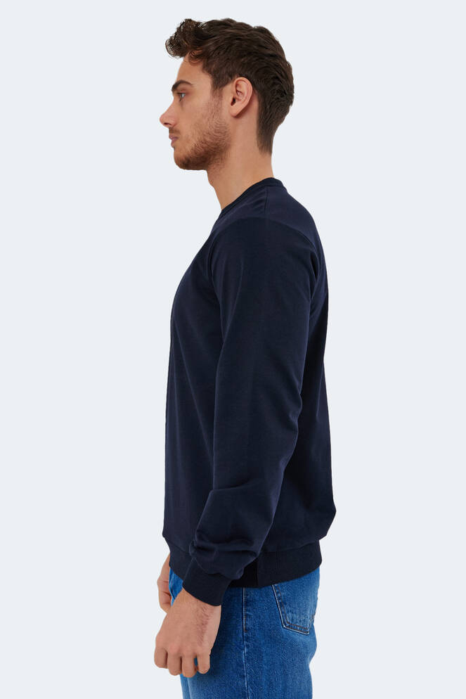 Slazenger NAZARIY Erkek Sweatshirt Lacivert