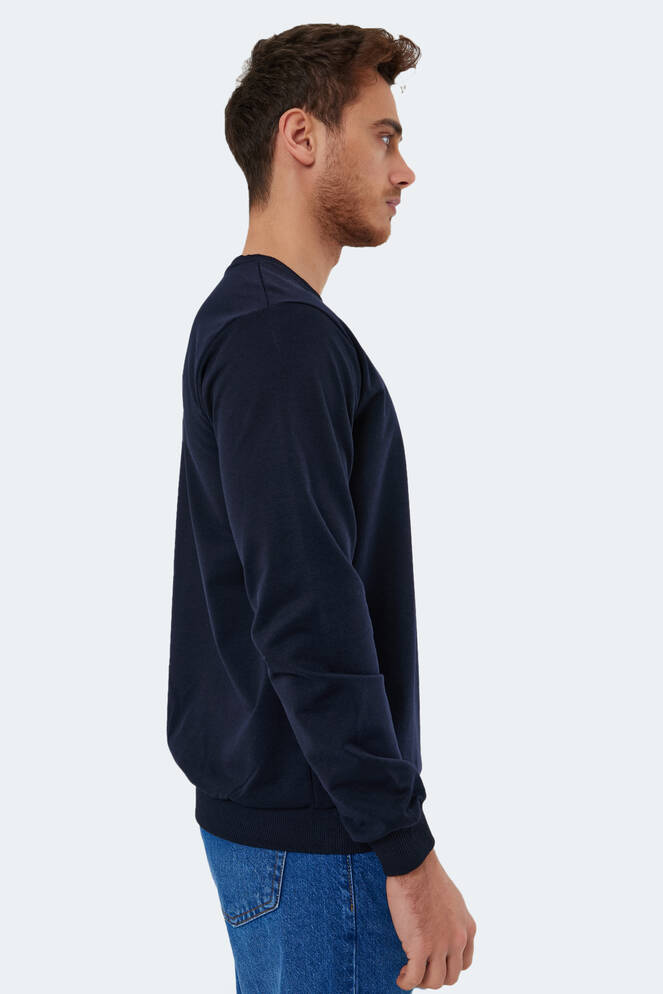 Slazenger NAZARIY Erkek Sweatshirt Lacivert