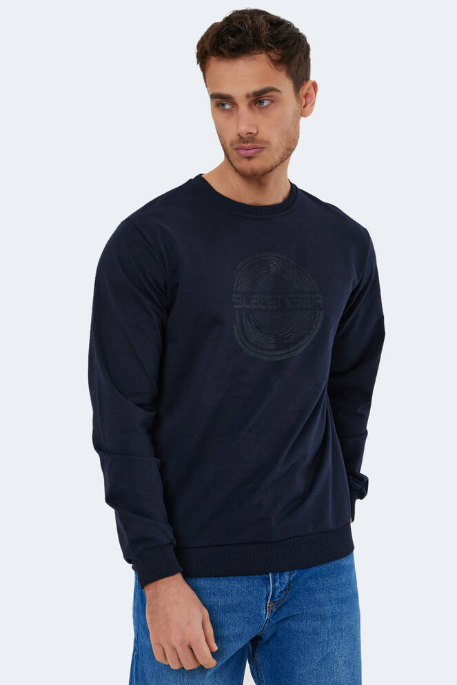 Slazenger NAZARIY Erkek Sweatshirt Lacivert