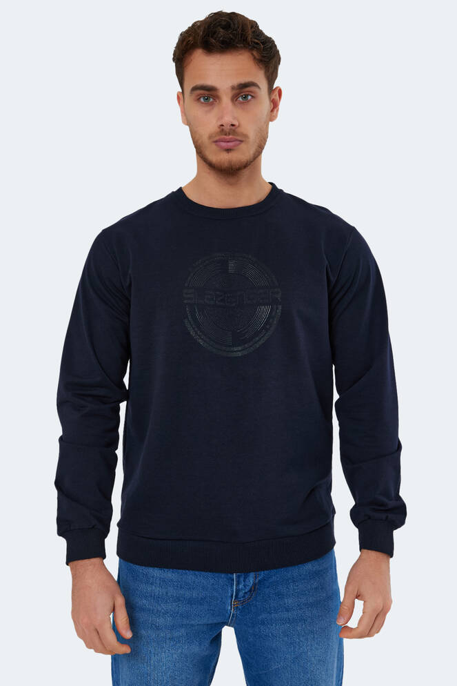 Slazenger NAZARIY Erkek Sweatshirt Lacivert