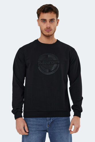 Slazenger - Slazenger NAZARIY Men's Sweatshirt Black