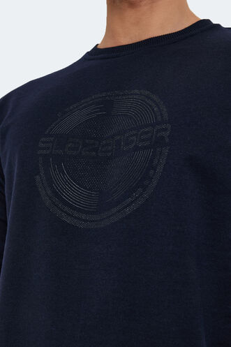 Slazenger NAZARIY Men's Sweatshirt Navy - Thumbnail