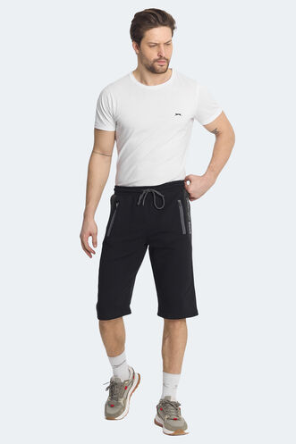 Slazenger NEACEL Erkek Şort Siyah - Thumbnail