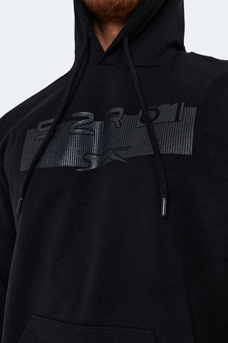 Slazenger NEDELKO Men's Sweatshirt Black - Thumbnail