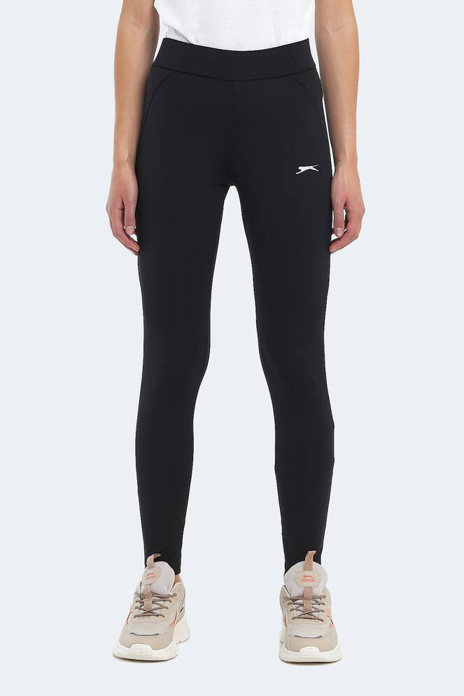 Slazenger NEELA Kadın Fitness Tayt Siyah
