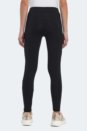 Slazenger NEELA Kadın Fitness Tayt Siyah - Thumbnail