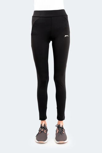 Slazenger NEELA Women's Fitness Tights Black - Thumbnail