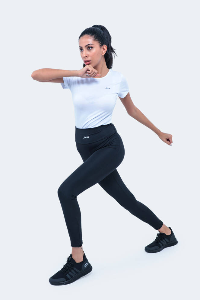 Slazenger NENA IN Kadın Siyah Tayt