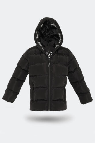 Slazenger - Slazenger NEONS Unisex Kids Coat & Jacket Black Slazenger - Slazenger NEONS Unisex Kids Coat & Jacket Black