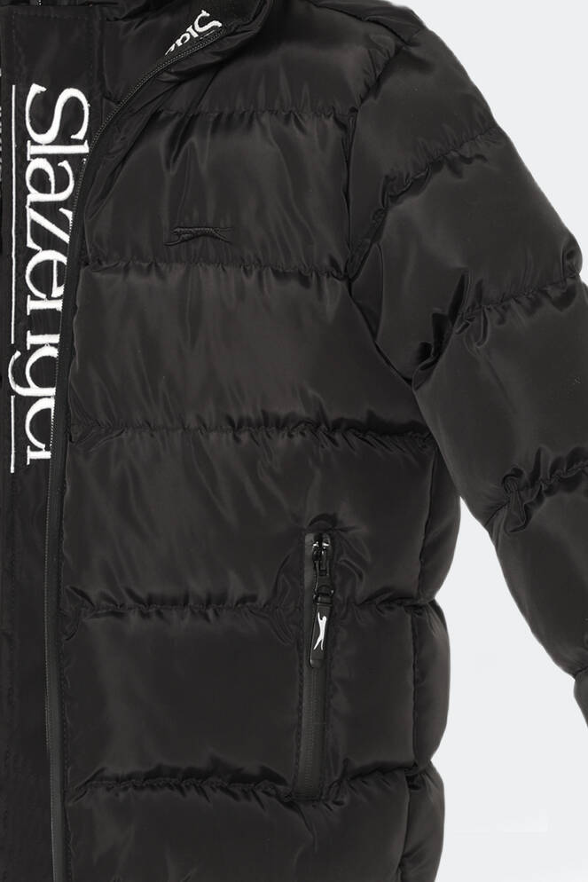 Slazenger NEONS Unisex Kids Coat & Jacket Black Slazenger NEONS Unisex Kids Coat & Jacket Black