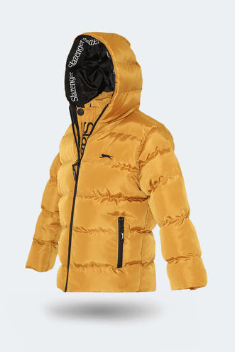 Slazenger NEONS Unisex Çocuk Palto & Ceket Sarı - Thumbnail