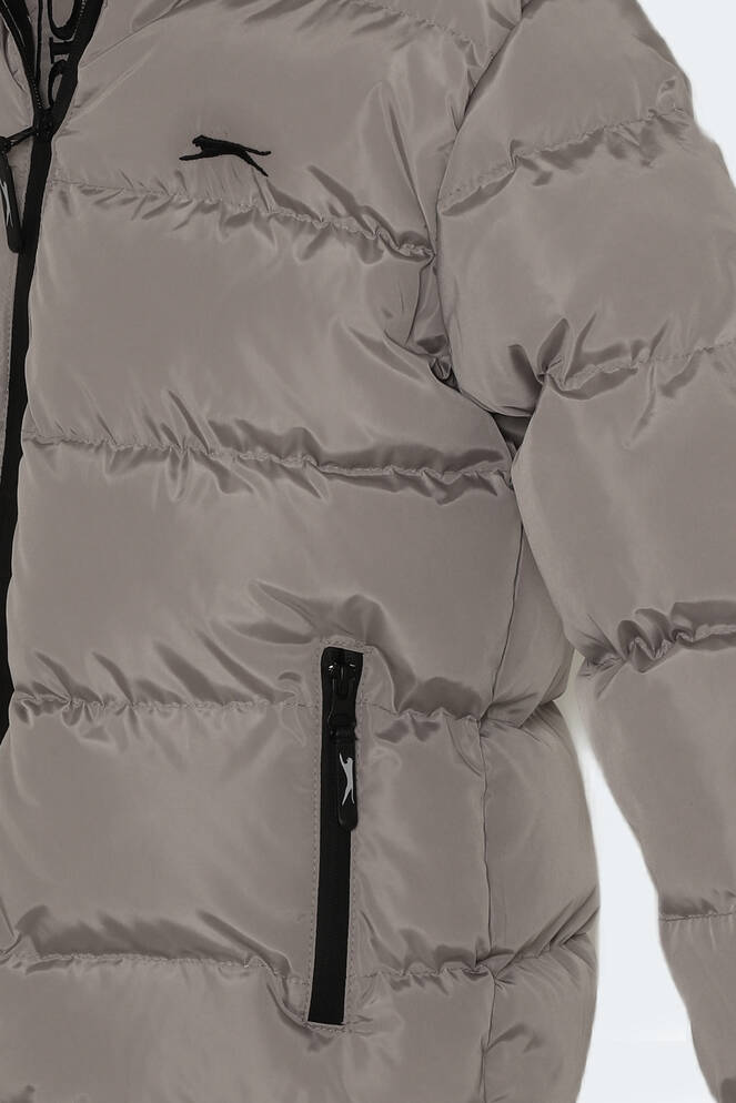 Slazenger NEONS Unisex Çocuk Palto & Ceket Taş Gri