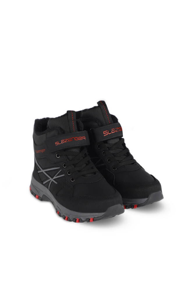 Slazenger NESKE IN Erkek Çocuk Cırt Cırtlı Siyah / Kırmızı Bot