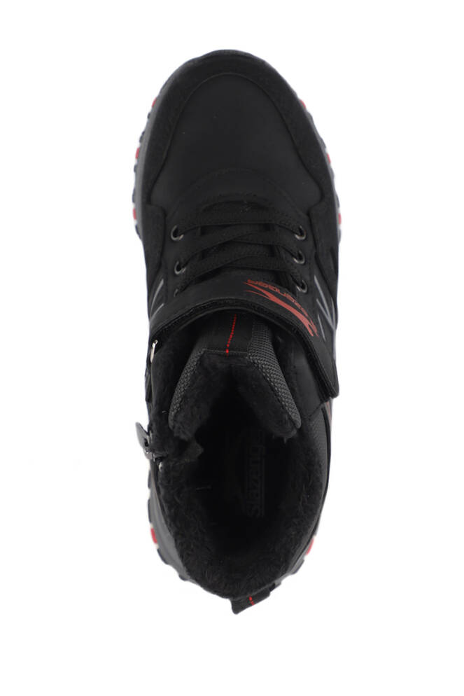 Slazenger NESKE IN Erkek Çocuk Cırt Cırtlı Siyah / Kırmızı Bot