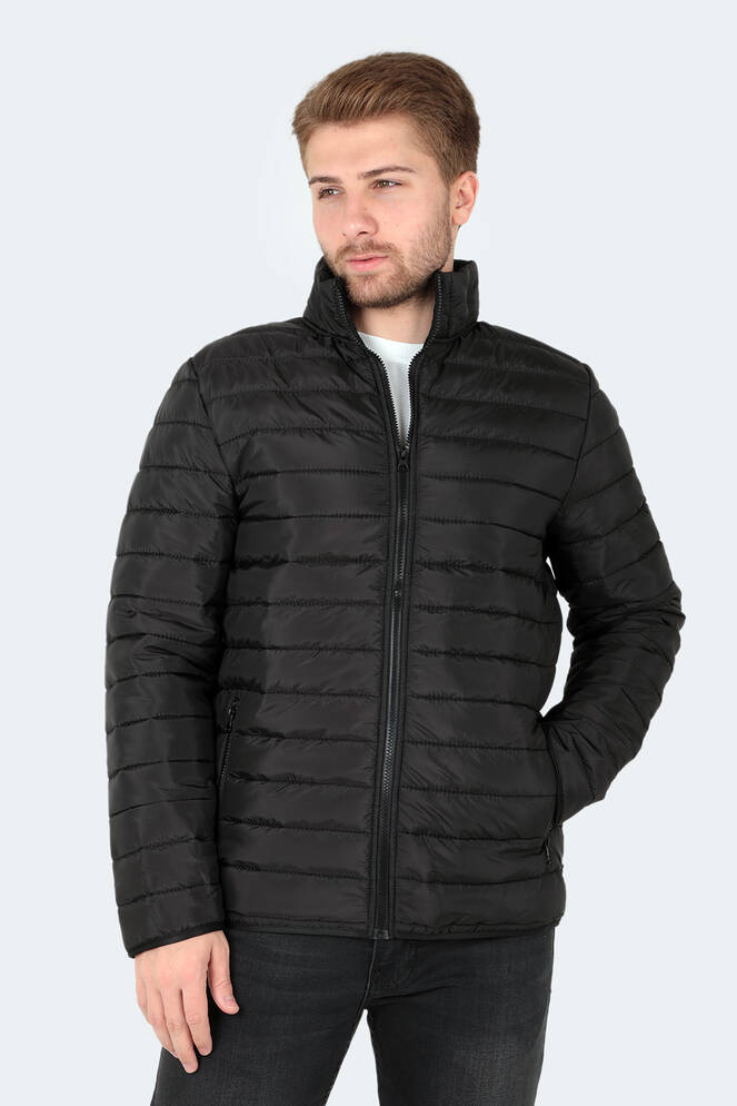 Slazenger NEVER IN Erkek Siyah Mont & Kaban