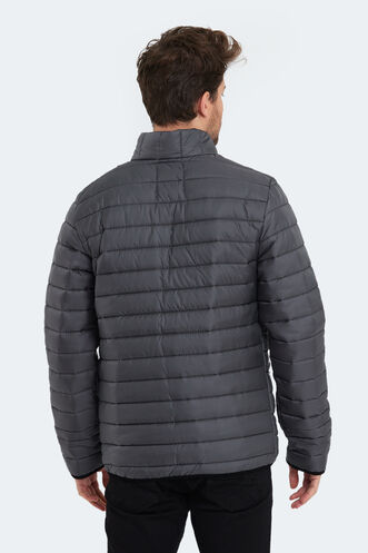 Slazenger NEVER Men's Coat & Jacket Dark Grey - Thumbnail