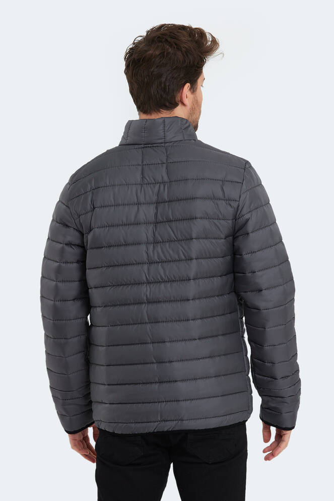 Slazenger NEVER Men's Coat & Jacket Dark Grey