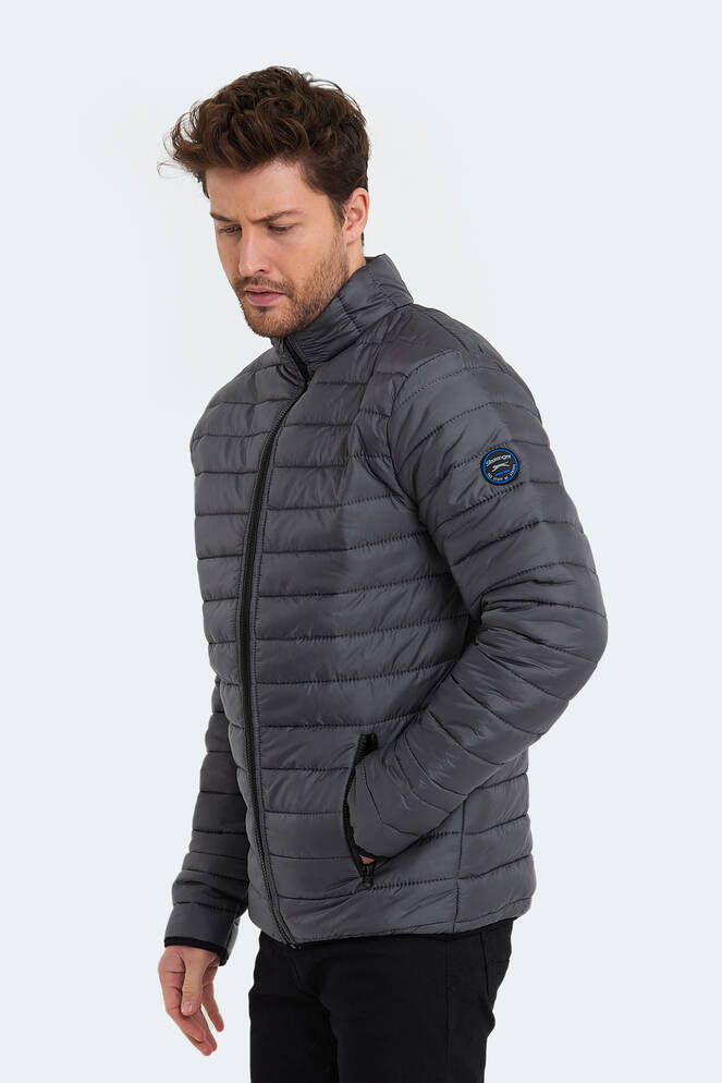 Slazenger NEVER Men's Coat & Jacket Dark Grey