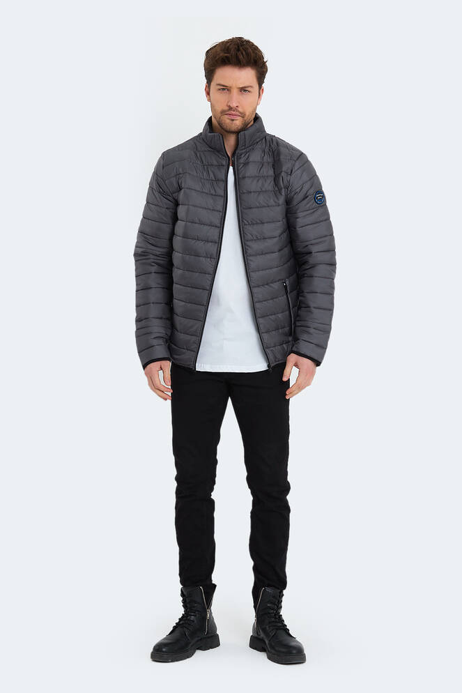 Slazenger NEVER Men's Coat & Jacket Dark Grey