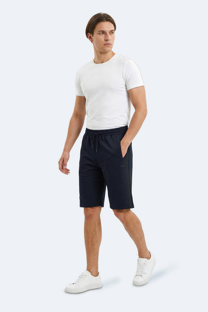 Slazenger NEYRA Erkek Kapri Lacivert Şort
