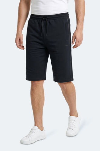 Slazenger NEYRA Erkek Kapri Lacivert Şort - Thumbnail