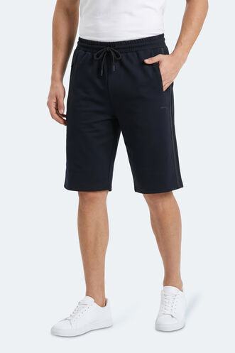 Slazenger - Slazenger NEYRA Erkek Kapri Lacivert Şort