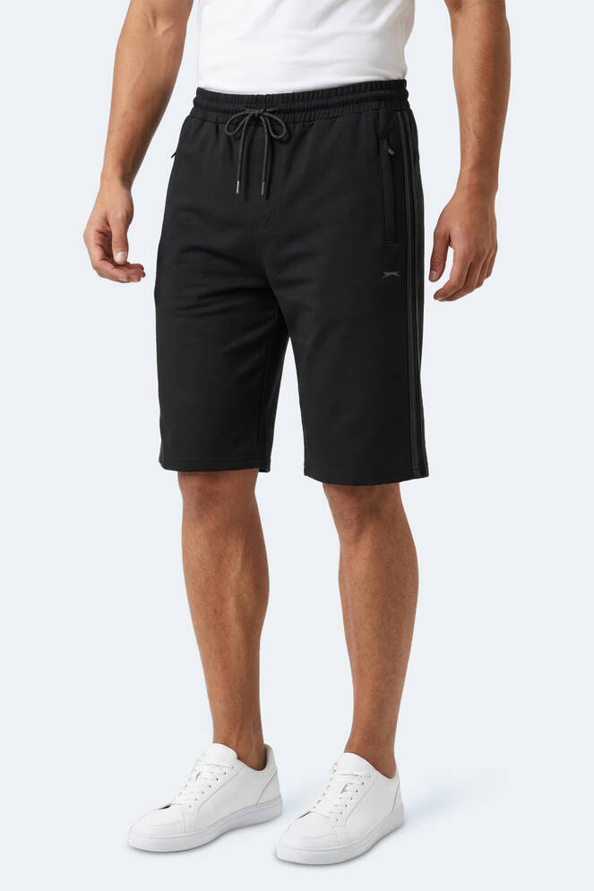 Slazenger NEYRA Erkek Kapri Siyah Şort