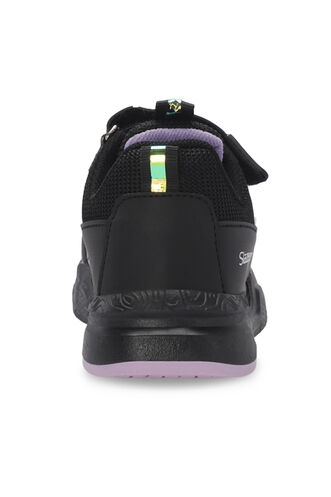 Slazenger NIAGARA Kız Çocuk Sneaker Ayakkabıları Siyah - Mor - Thumbnail