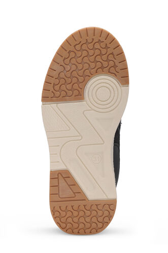 Slazenger NIAGARA Unisex Çocuk Sneaker Ayakkabıları Siyah - Bej - Thumbnail