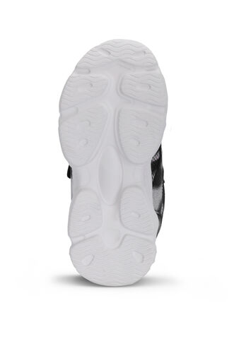 Slazenger NIGERIA Unisex Çocuk Siyah / Beyaz Sneaker - Thumbnail