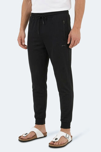 Slazenger - Slazenger NOAKS Erkek Siyah Eşofman Altı