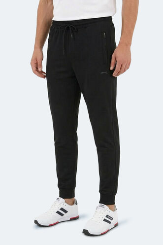 Slazenger - Slazenger NOAKS Erkek Siyah Eşofman Altı