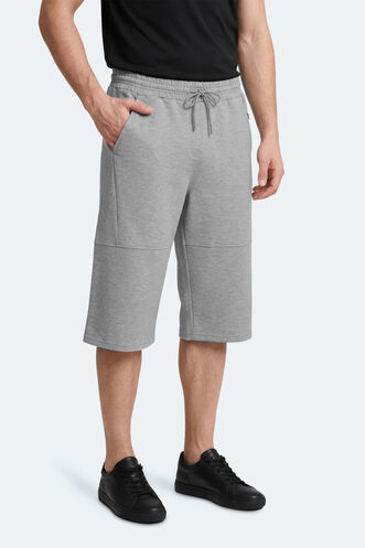 Slazenger NOCTURA Erkek Kapri Gri Şort - Thumbnail