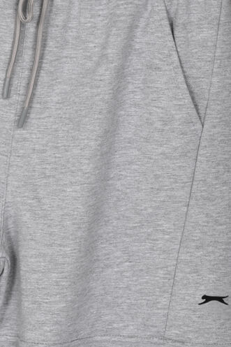 Slazenger NOCTURA Erkek Kapri Gri Şort - Thumbnail