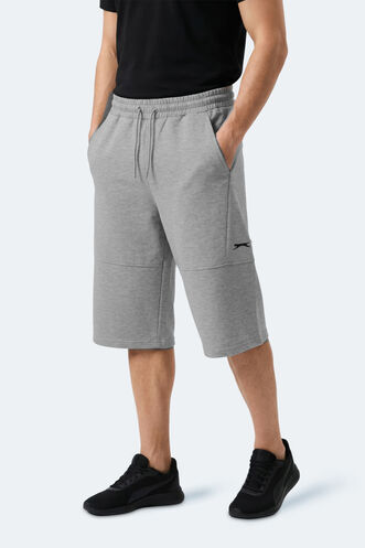 Slazenger NOCTURA Erkek Kapri Gri Şort - Thumbnail