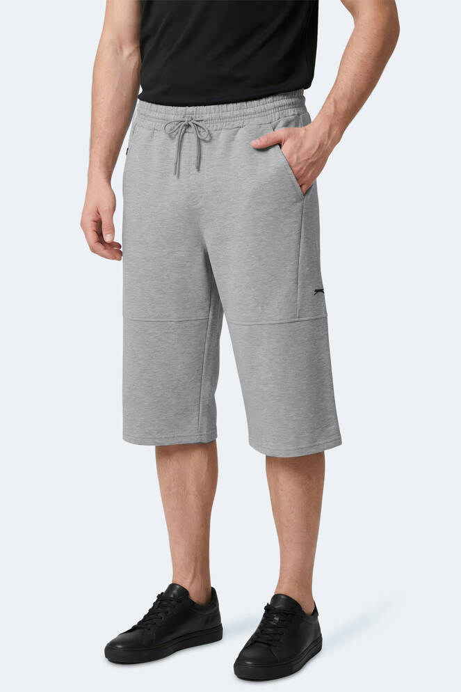 Slazenger NOCTURA Erkek Kapri Gri Şort
