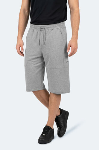 Slazenger NOCTURA Erkek Kapri Gri Şort - Thumbnail
