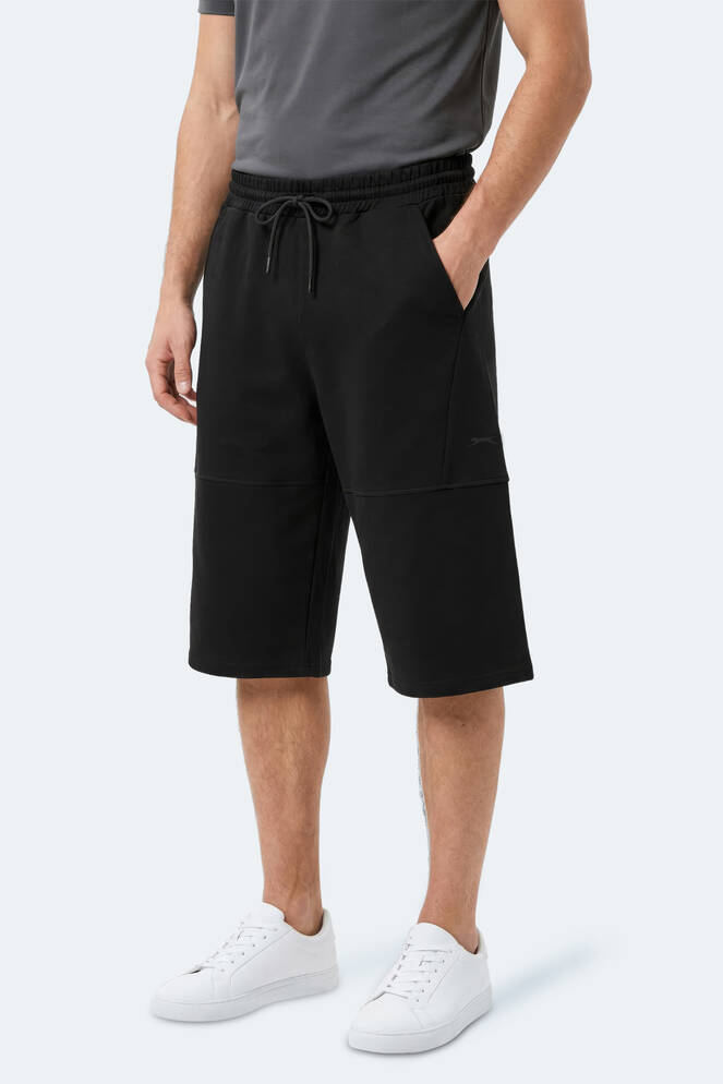 Slazenger NOCTURA Erkek Kapri Siyah Şort