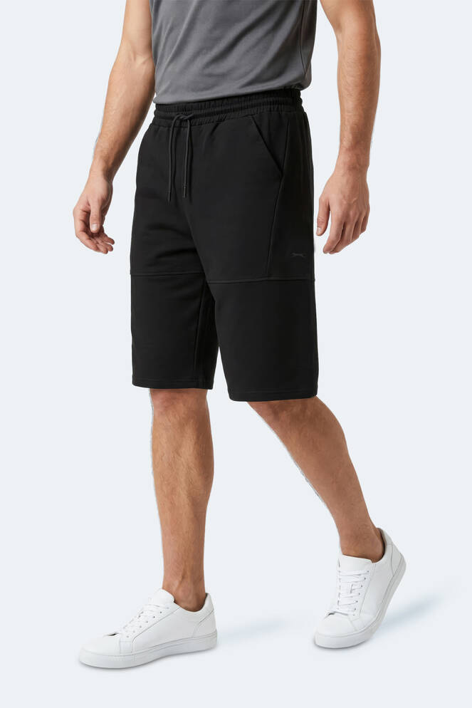 Slazenger NOCTURA Erkek Kapri Siyah Şort