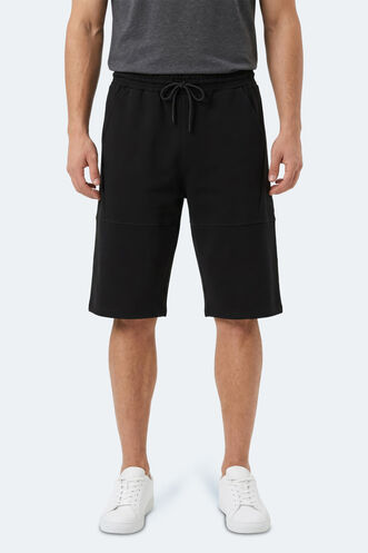 Slazenger NOCTURA Erkek Kapri Siyah Şort - Thumbnail