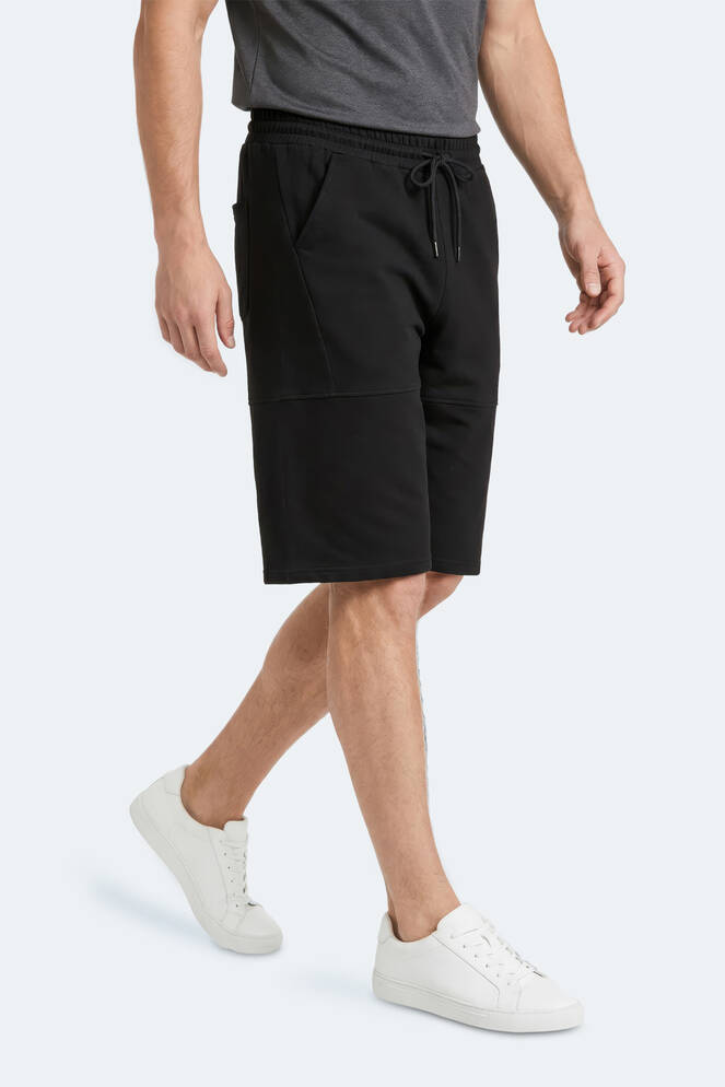 Slazenger NOCTURA Erkek Kapri Siyah Şort